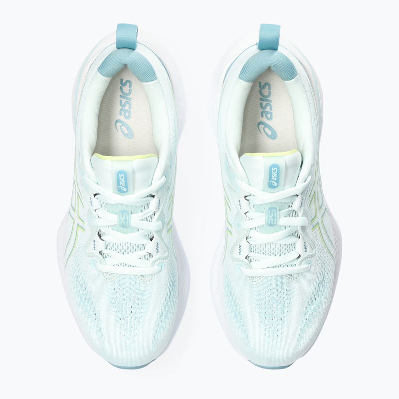 Жіночі кросівки ASICS Gel-Cumulus 25 заспокійливий морський / сяючий жовтий 13