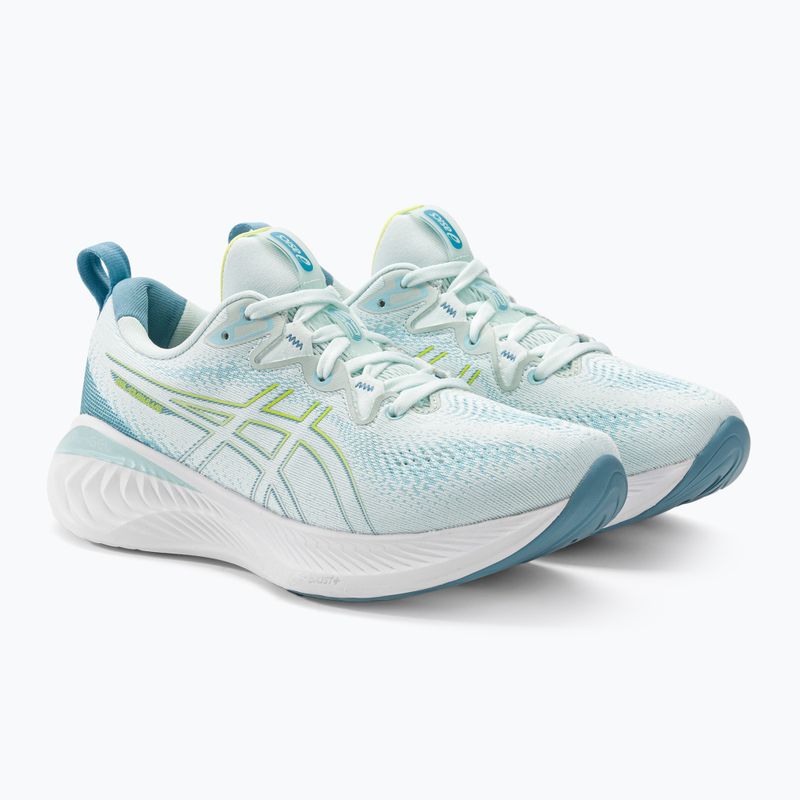 Жіночі кросівки ASICS Gel-Cumulus 25 заспокійливий морський / сяючий жовтий 4