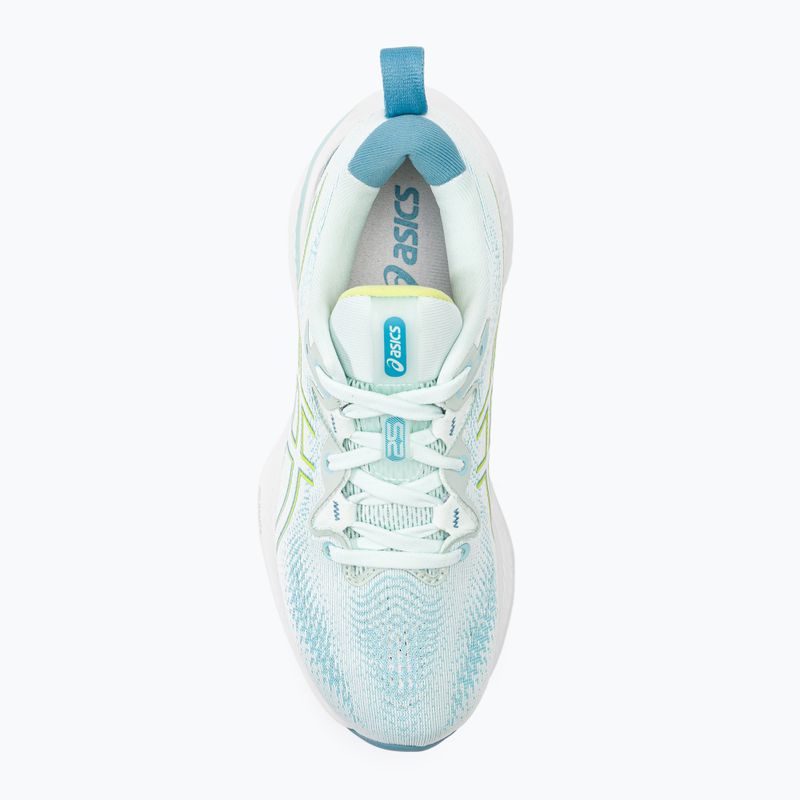 Жіночі кросівки ASICS Gel-Cumulus 25 заспокійливий морський / сяючий жовтий 6
