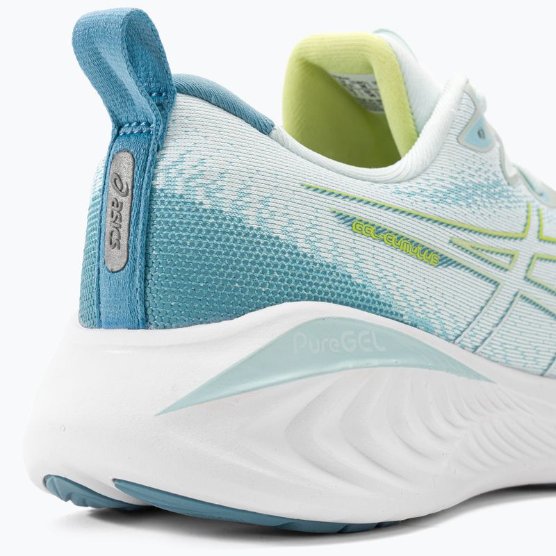 Жіночі кросівки ASICS Gel-Cumulus 25 заспокійливий морський / сяючий жовтий 9