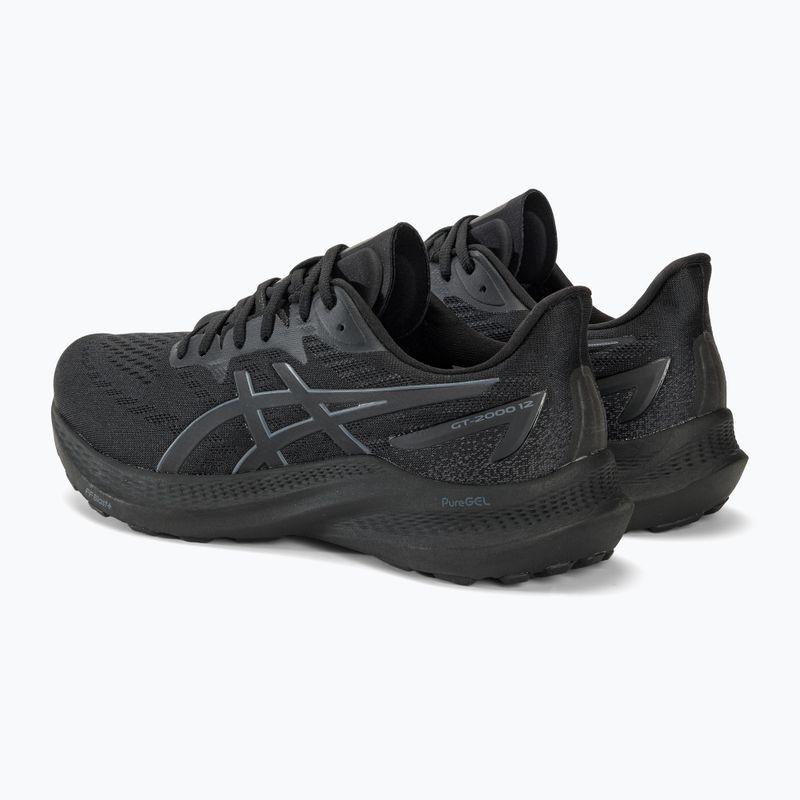 Чоловічі бігові кросівки ASICS GT-2000 12 чорні 4