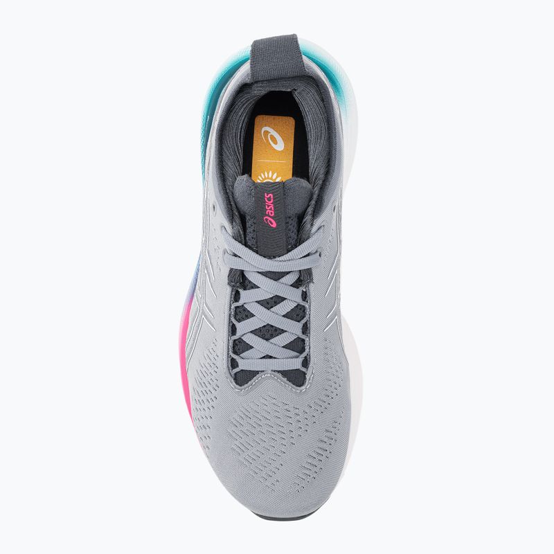 Жіночі бігові кросівки ASICS Gel-Nimbus 25, білий/сірий 6