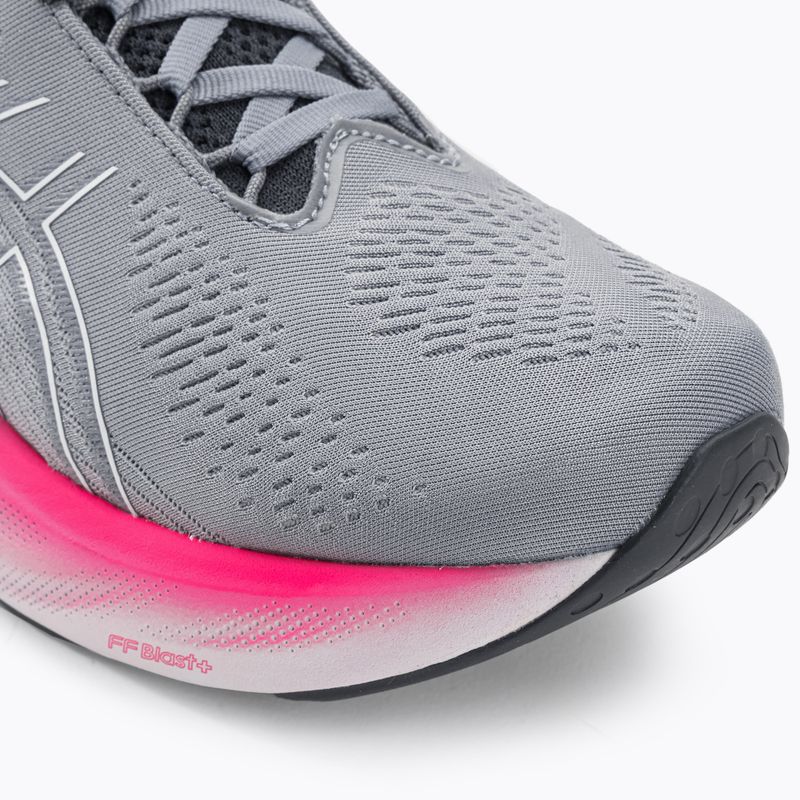 Жіночі бігові кросівки ASICS Gel-Nimbus 25, білий/сірий 7