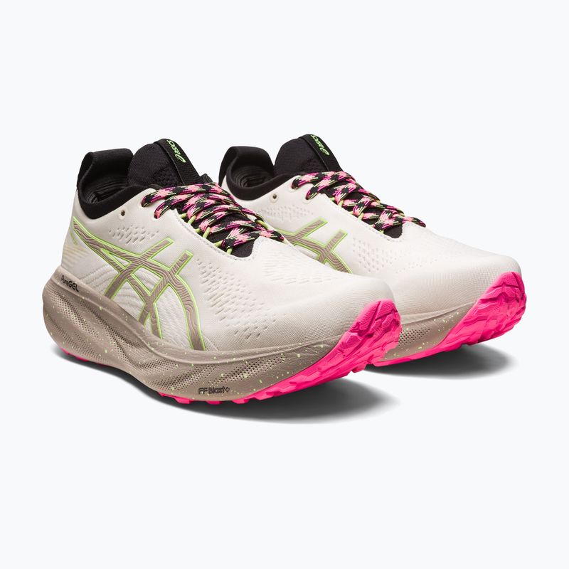 Жіночі бігові кросівки ASICS Gel-Nimbus 25 TR nature bath / лаймовий зелений 7