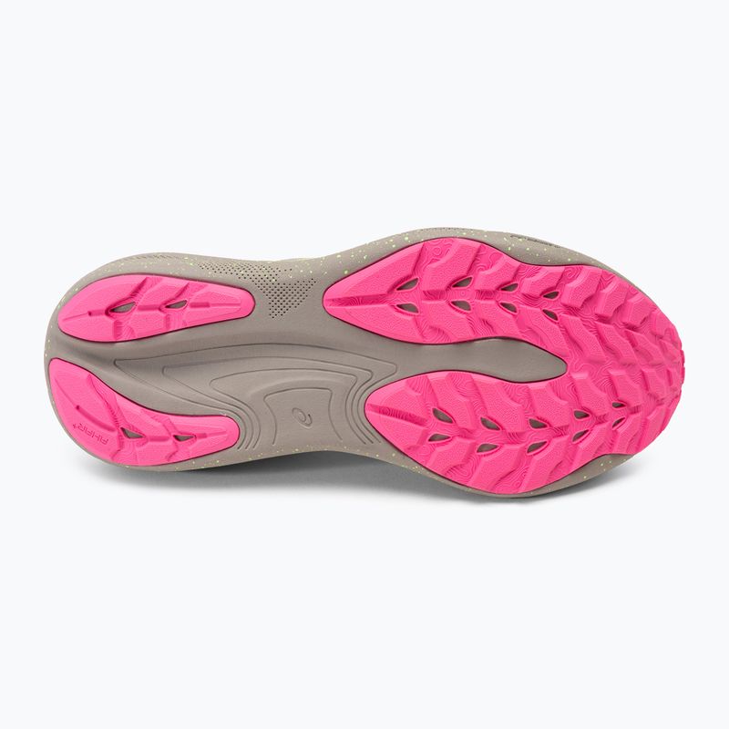 Жіночі бігові кросівки ASICS Gel-Nimbus 25 TR nature bath / лаймовий зелений 5