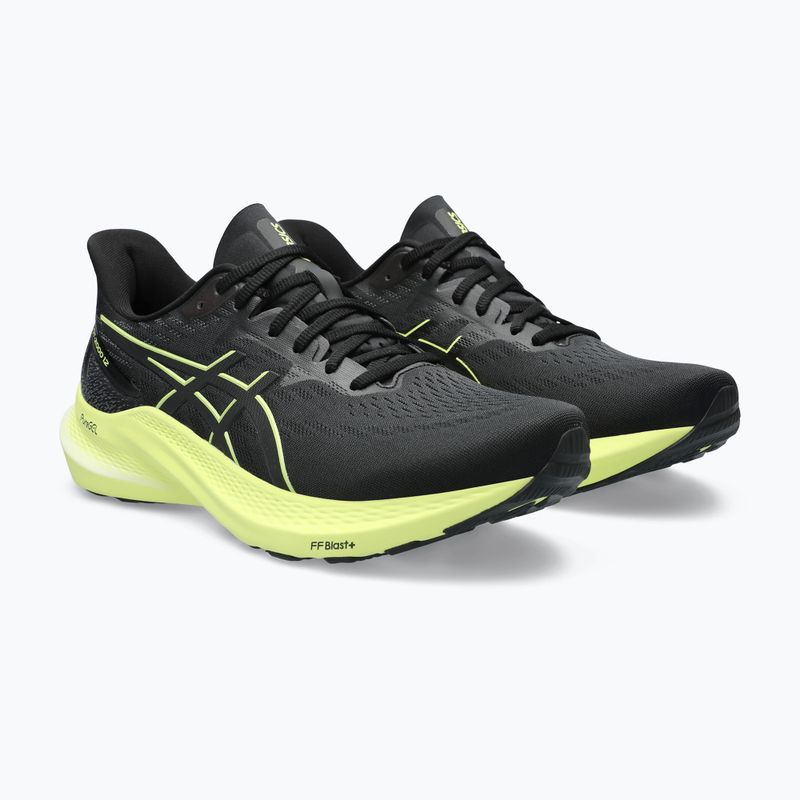 Чоловічі бігові кросівки ASICS GT-2000 12 чорні / жовті 7