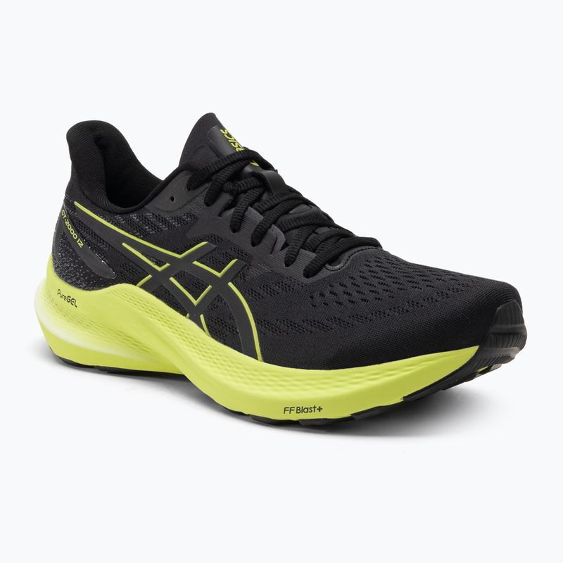 Чоловічі бігові кросівки ASICS GT-2000 12 чорні / жовті