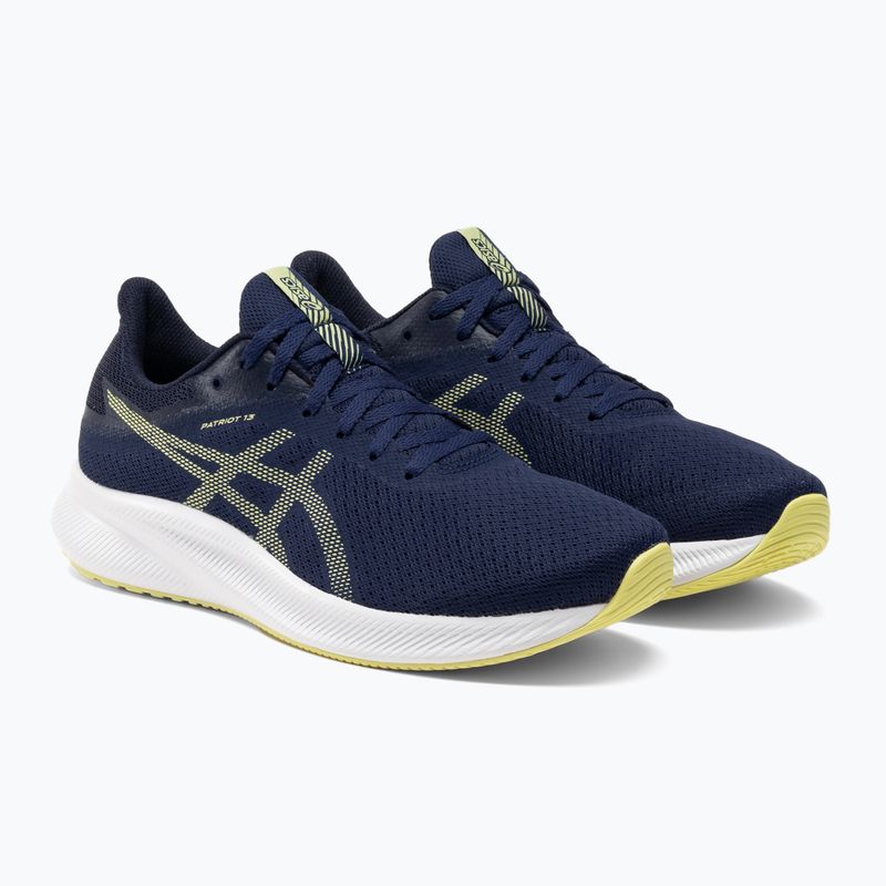 Чоловічі кросівки ASICS Patriot 13 глибокий океан / світиться жовтий 4