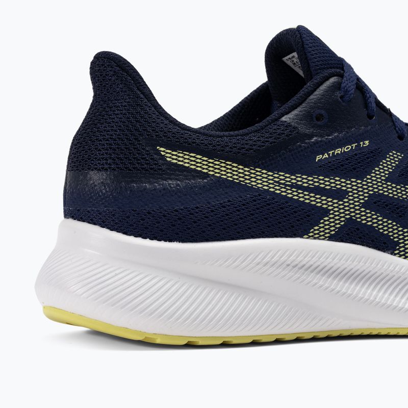 Чоловічі кросівки ASICS Patriot 13 глибокий океан / світиться жовтий 9