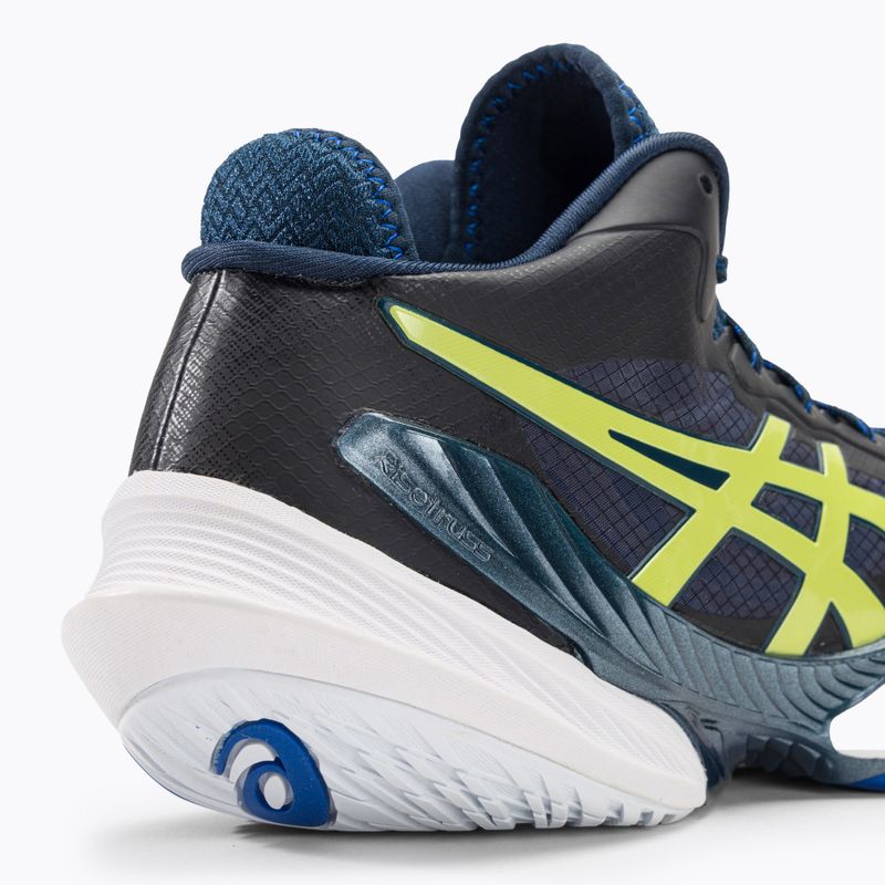 Кросівки волейбольні чоловічі ASICS Metarise french blue / glow yellow 11