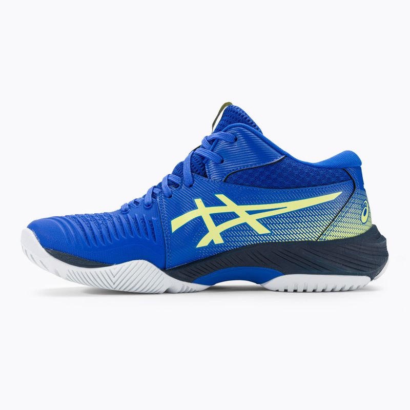 Кросівки волейбольні чоловічі ASICS Netburner Ballistic FF MT 3 illusion blue / glow yellow 11