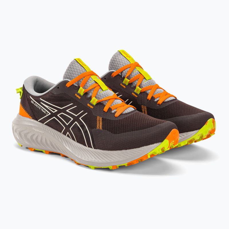 Чоловічі кросівки ASICS Gel-Excite Trail 2 темно-коричневі/березові 4