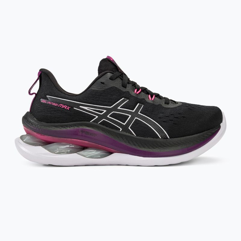 Жіночі кросівки ASICS Gel-Kinsei Max чорні/бузкові підказка 2