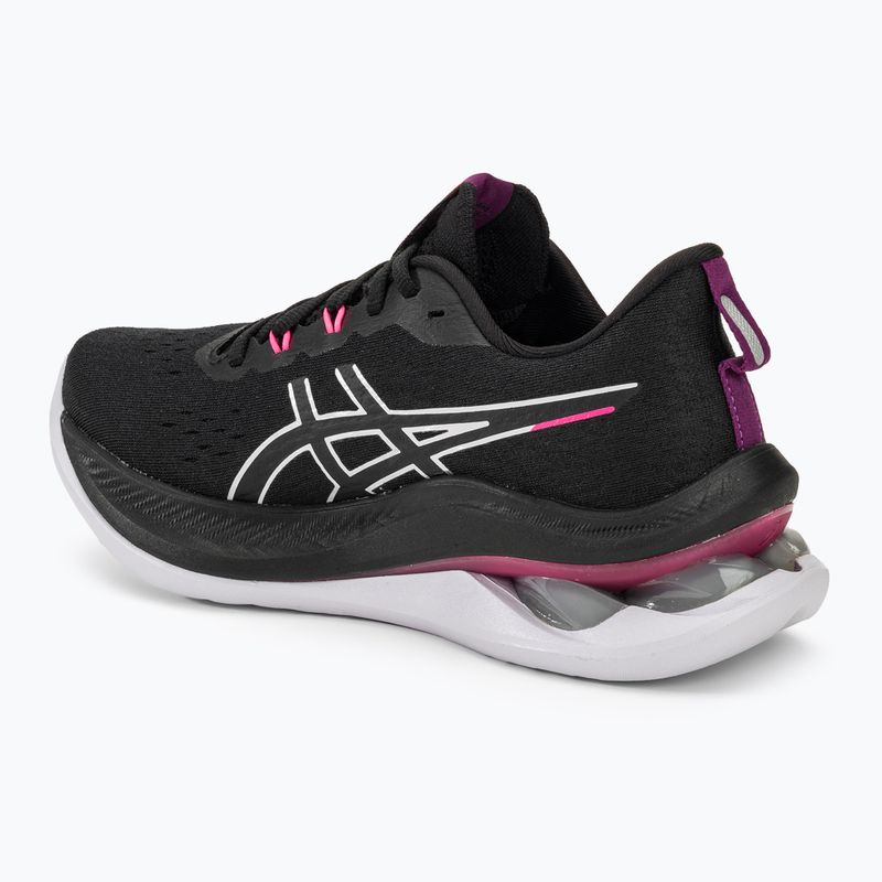Жіночі кросівки ASICS Gel-Kinsei Max чорні/бузкові підказка 3
