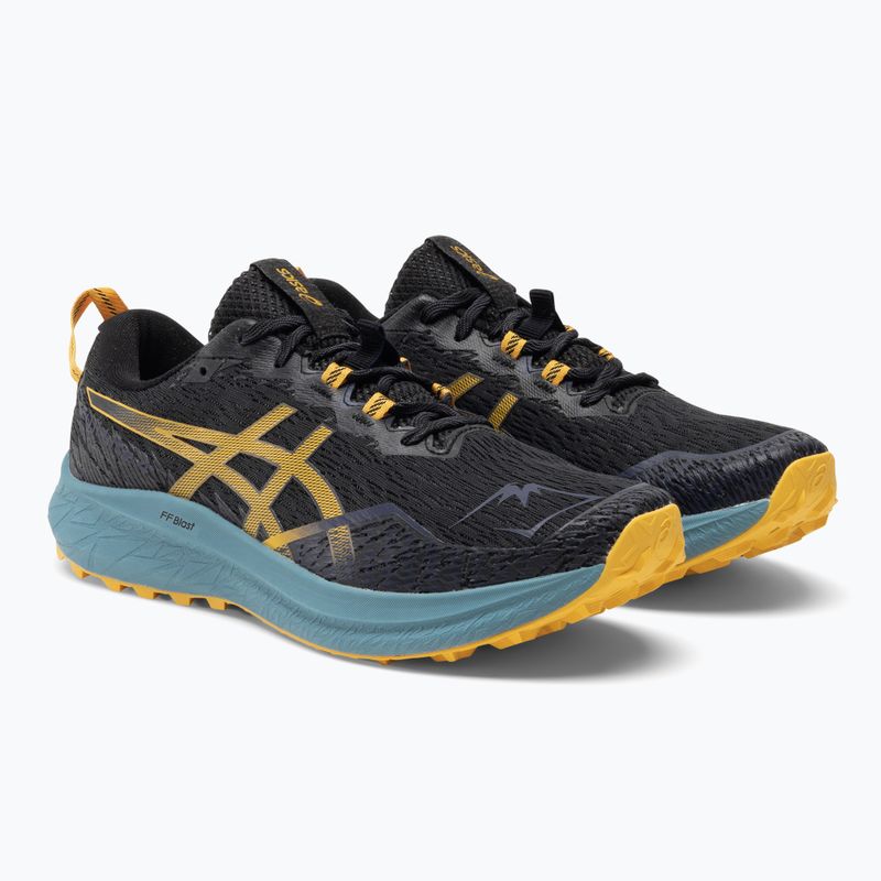 Чоловічі кросівки ASICS FUJILITE 4 чорні/медові 5