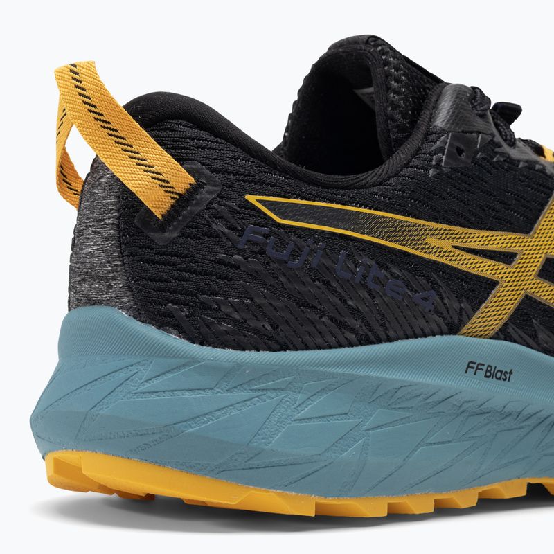 Чоловічі кросівки ASICS FUJILITE 4 чорні/медові 9