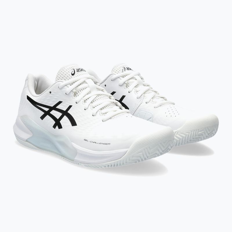 Кросівки для тенісу чоловічі ASICS Gel-Challenger 14 Clay white/black 3