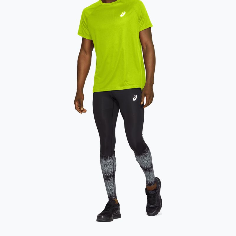 Футболка для бігу чоловіча ASICS Sport Run Top lime zest 2