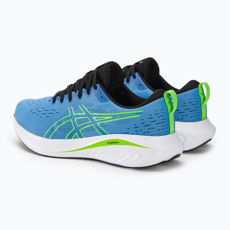 Чоловічі кросівки ASICS Gel-Excite 10 водний пейзаж / електричний лайм 4