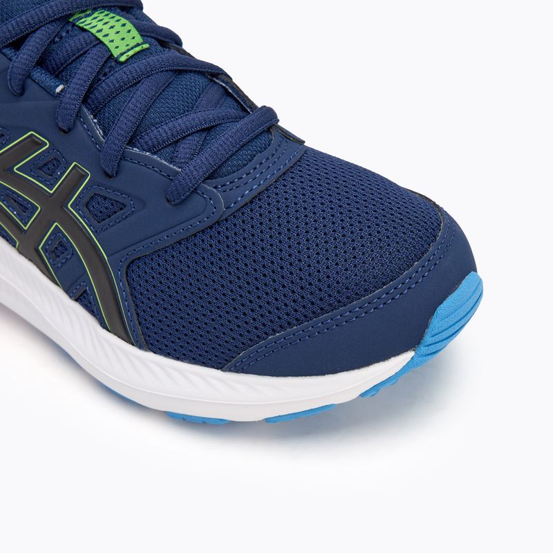 Дитячі бігові кросівки ASICS Jolt 4 GS синій експансія/чорний 7