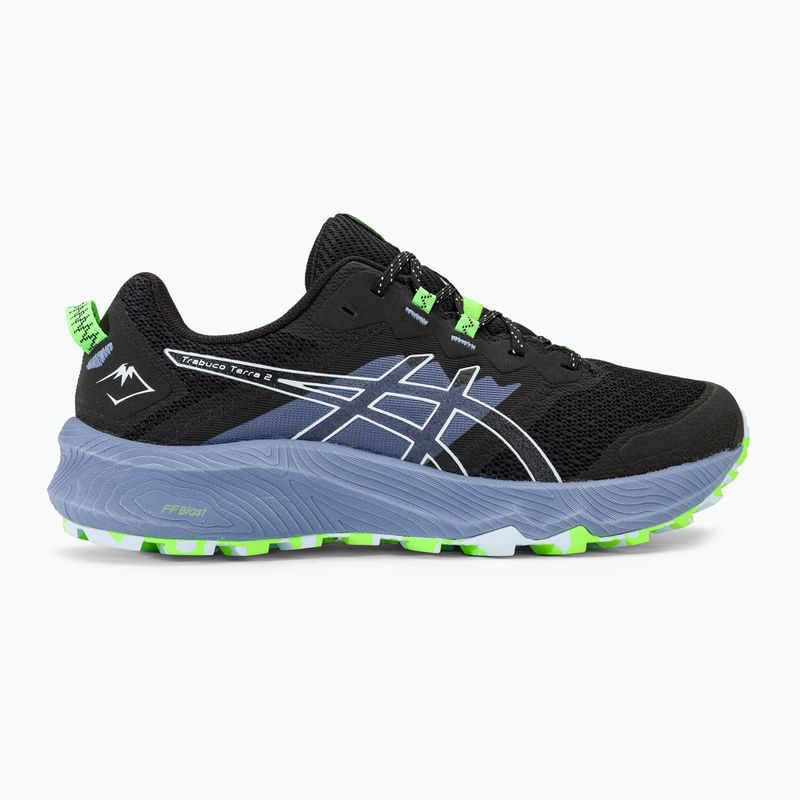 Чоловічі кросівки ASICS Trabuco Terra 2 чорні/світло-блакитні 3