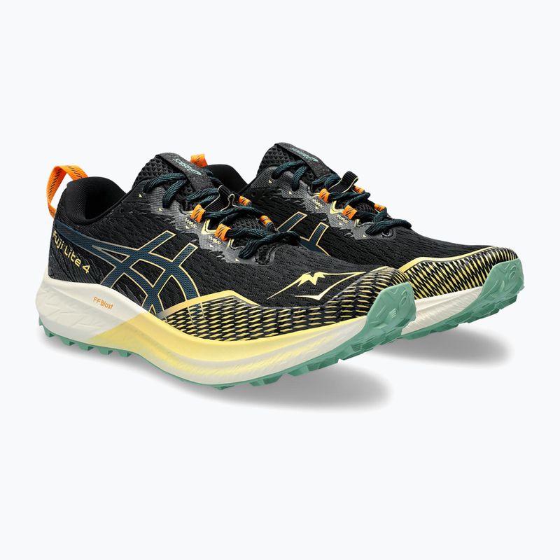 Кросівки для бігу чоловічі ASICS FUJILITE 4 black/magnetic blue 11