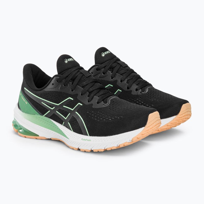Жіночі кросівки ASICS GT-1000 12 чорно-м'ятний відтінок 5