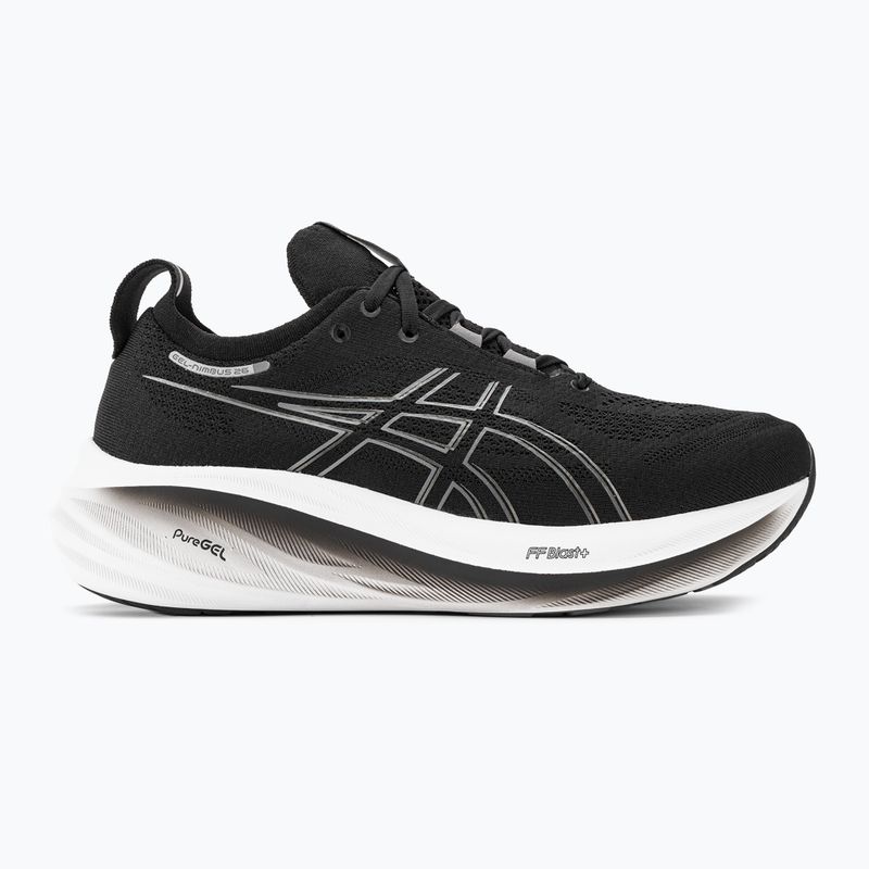 Чоловічі кросівки ASICS Gel-Nimbus 26 чорний / графітовий сірий 3