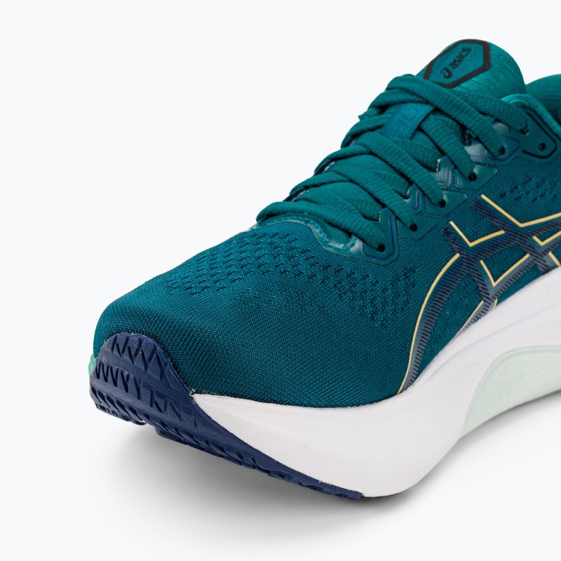 Жіночі бігові кросівки ASICS Gel-Kayano 30 насиченого бірюзово-блакитного кольору 7