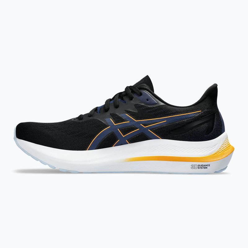 Кросівки для бігу чоловічі ASICS GT-2000 12 black/fellow yellow 9