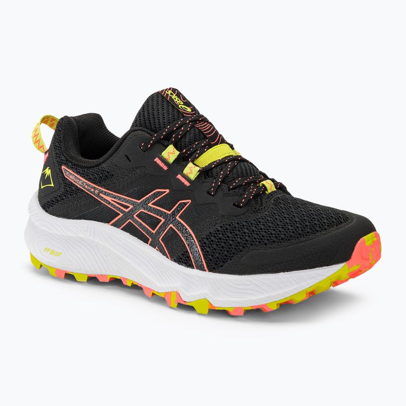 Кросівки для бігу жіночі ASICS Trabuco Terra 2 black/sun coral