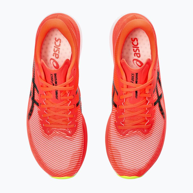 Чоловічі бігові кросівки ASICS Magic Speed 3 sunrise red/black 12