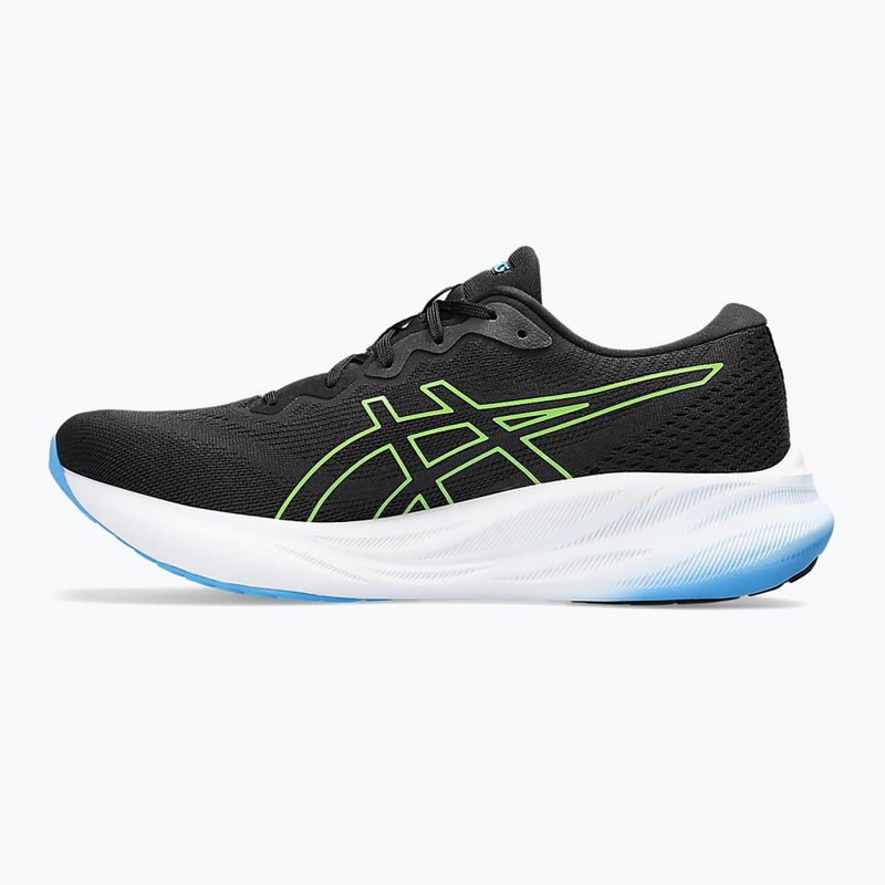 Кросівки для бігу чоловічі ASICS Gel-Pulse 15 black/electric lime 3