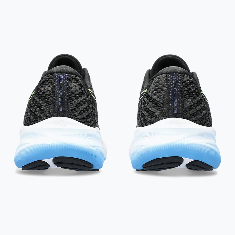 Кросівки для бігу чоловічі ASICS Gel-Pulse 15 black/electric lime 5