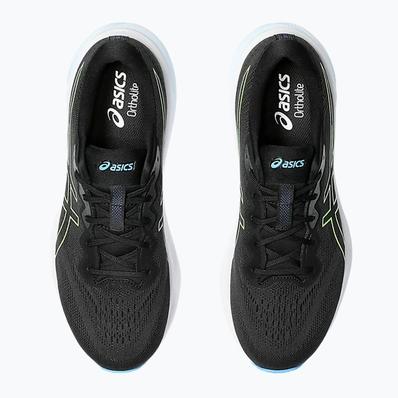 Кросівки для бігу чоловічі ASICS Gel-Pulse 15 black/electric lime 7