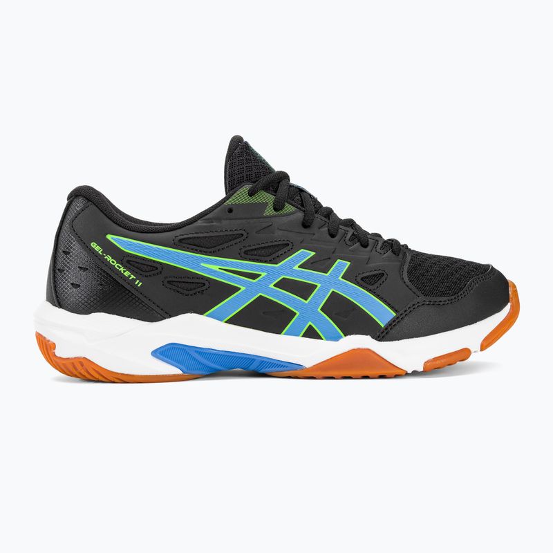 Кросівки для волейболу чоловічі ASICS Gel-Rocket 11 black/waterscape 2