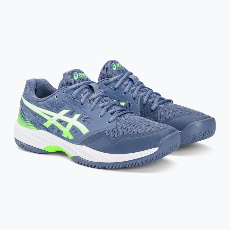 Кросівки для сквошу чоловічі ASICS Gel-Court Hunter 3 denim blue/lime burst 4