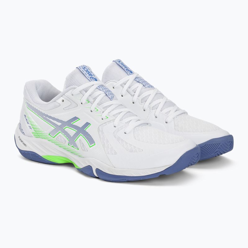 Кросівки для сквошу чоловічі ASICS Blade FF white/denim blue 4