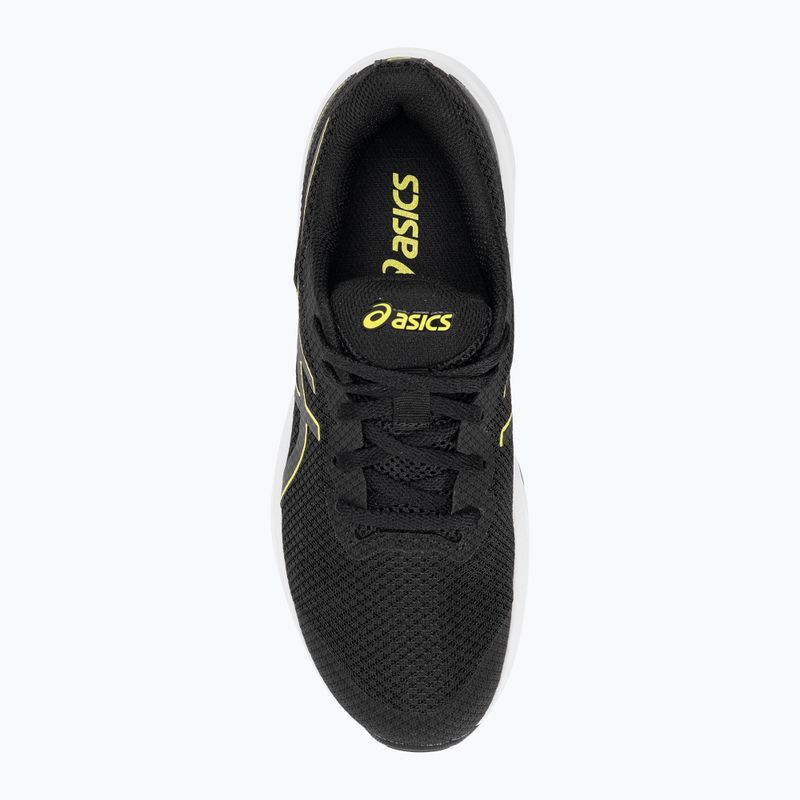 Дитячі кросівки ASICS GT-1000 12 GS чорні/яскраво-жовті 6