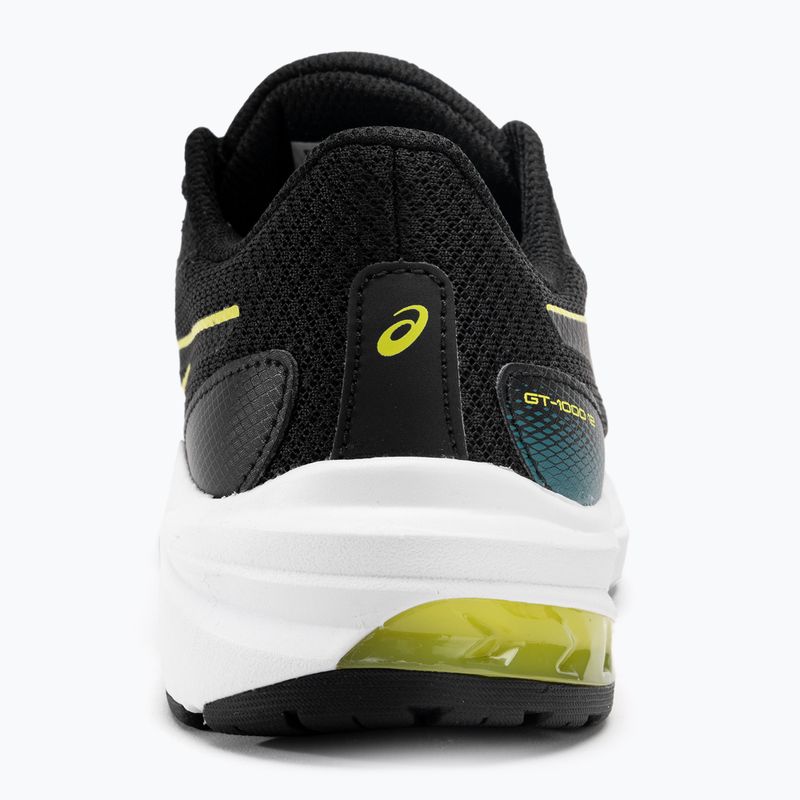 Дитячі кросівки ASICS GT-1000 12 GS чорні/яскраво-жовті 7