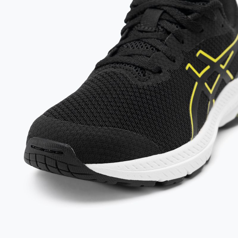 Дитячі кросівки ASICS GT-1000 12 GS чорні/яскраво-жовті 8