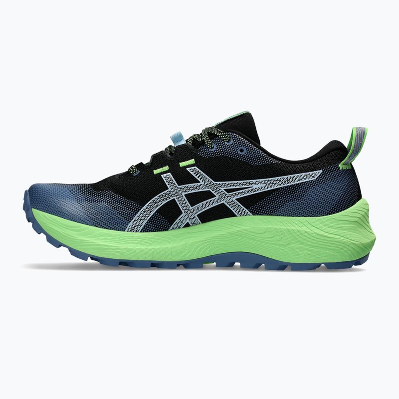 Кросівки для бігу чоловічі ASICS Gel-Trabuco 12 black/light blue 10