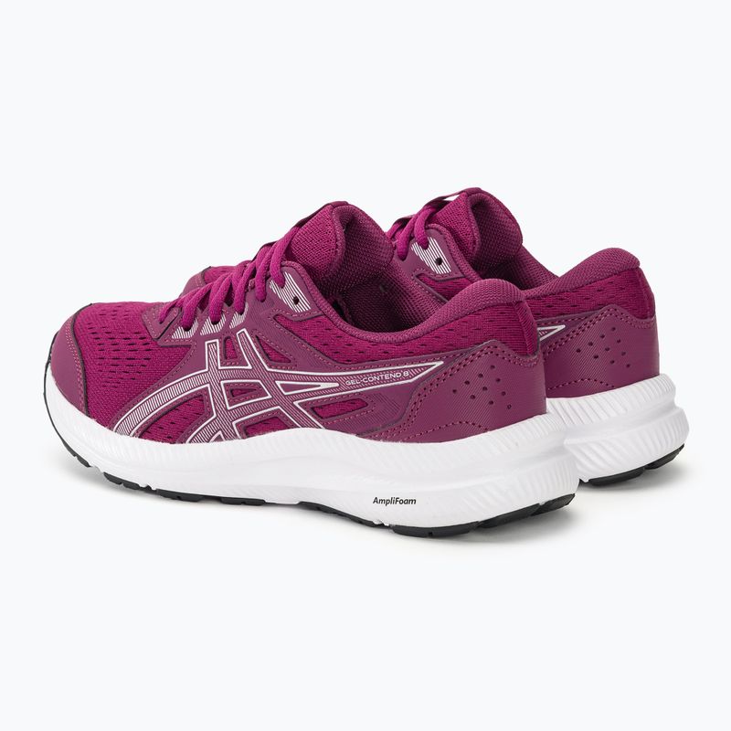 Жіночі бігові кросівки ASICS Gel-Contend 8 ожина/чисте срібло 4