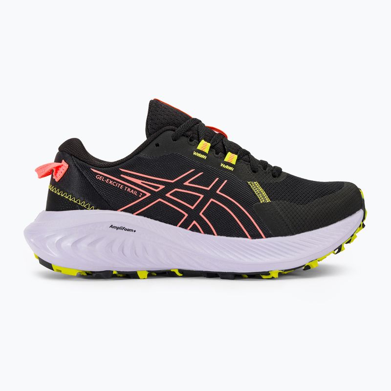 Кросівки для бігу жіночі ASICS Gel-Excite Trail 2 black/sun coral 3