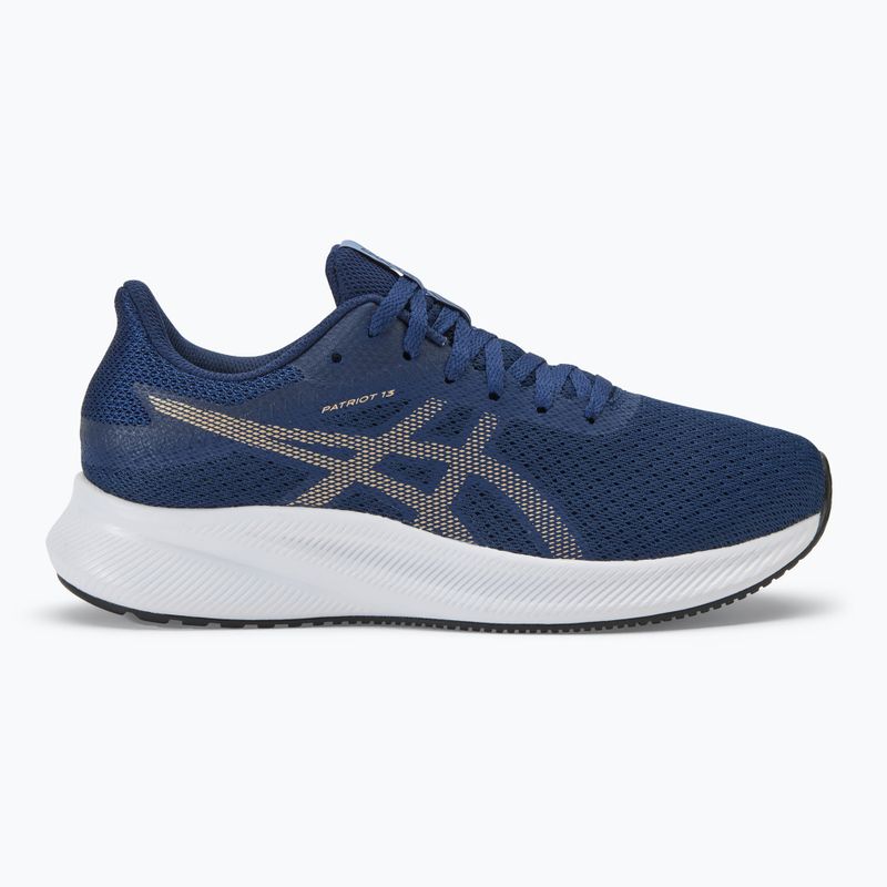 Кросівки для бігу жіночі ASICS Patriot 13 blue expanse/champagne 2