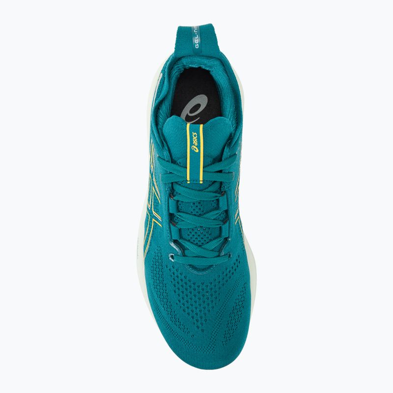 Чоловічі кросівки ASICS Gel-Nimbus 26 вечірній чирок/світла гірчиця 7