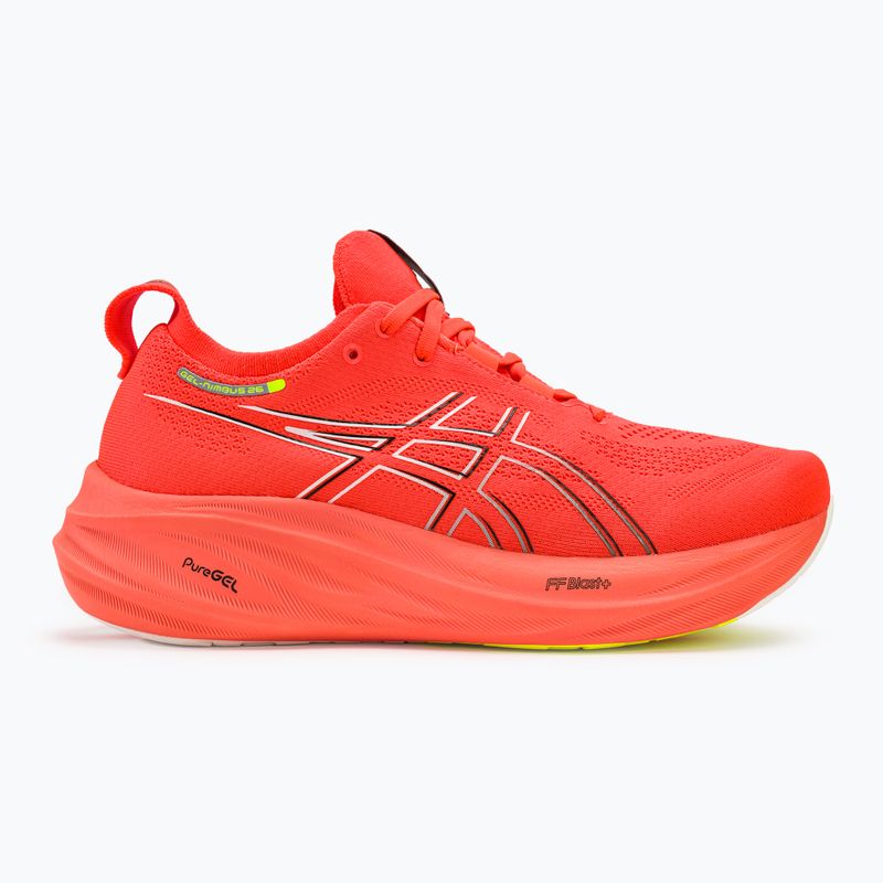 Чоловічі кросівки ASICS Gel-Nimbus 26 sunrise red / black 2