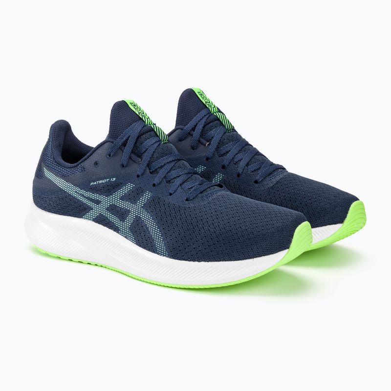 Чоловічі кросівки ASICS Patriot 13 blue expanse/illuminate mint 5