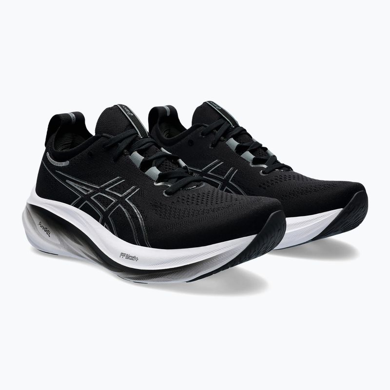 Кросівки для бігу чоловічі ASICS Gel-Nimbus 26 Wide black/graphite grey 8
