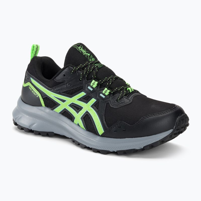 Кросівки для бігу чоловічі ASICS Trail Scout 3 black/illuminate green